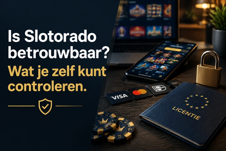 Is Slotorado betrouwbaar? Wat je zelf kunt controleren