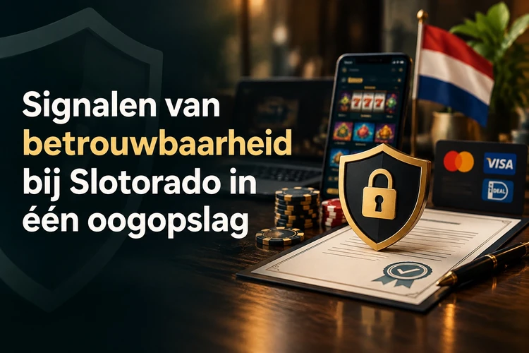 Signalen van betrouwbaarheid bij Slotorado in één oogopslag