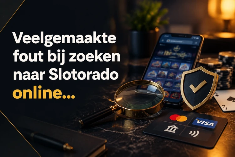 Veelgemaakte fout bij zoeken naar Slotorado online: vertrouwen op één bron