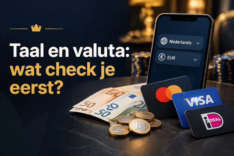 Taal en valuta: wat check je eerst?