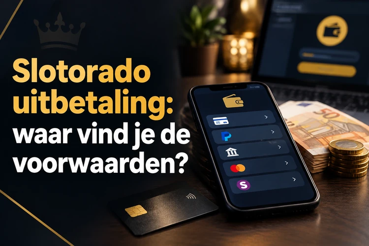 Slotorado uitbetaling: waar vind je de voorwaarden?